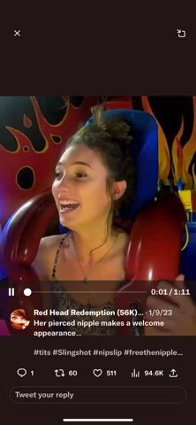 caught natural tits nipslip r/nsfwfunny gif