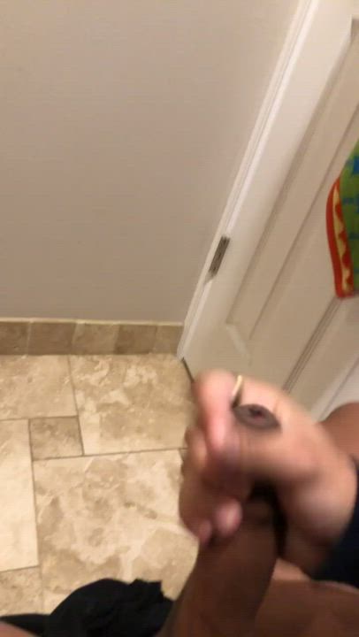 Big Balls Big Dick Cum gif