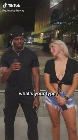 blonde interracial sfw softcore tiktok gif