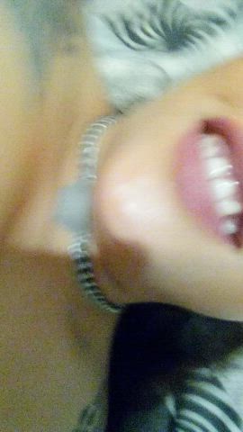 Cock Worship Cuckold Hotwife Sharing Sucking Wife gif