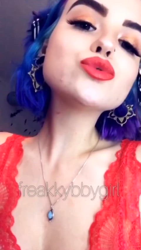 Girl sucking finger