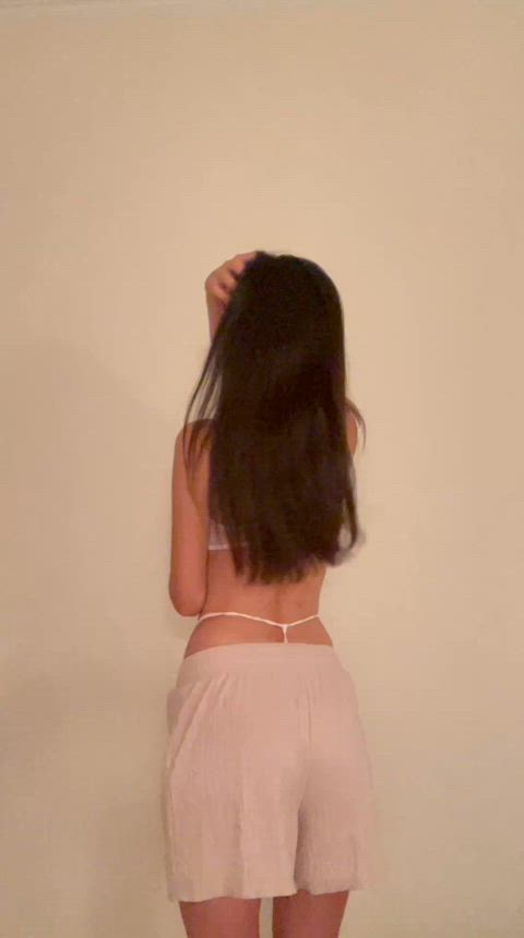 brunette latina solo gif