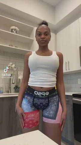 Big Ass Jiggling Thick gif