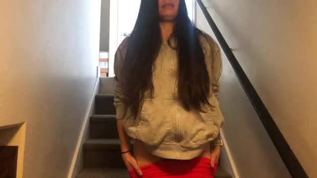 Walking Down and Flashing You