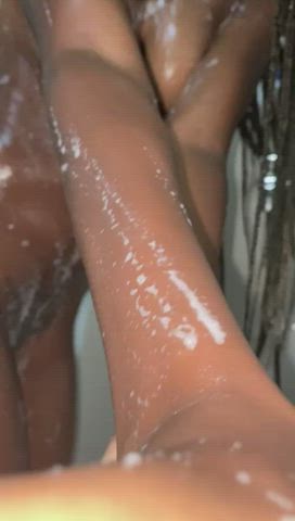 amateur ass boobs ebony hair pornstar pussy shower gif