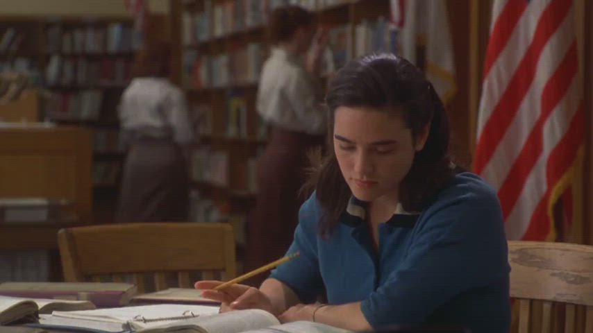 jennifer connelly panties teen gif