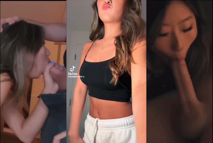 asian babecock korean split screen porn gif