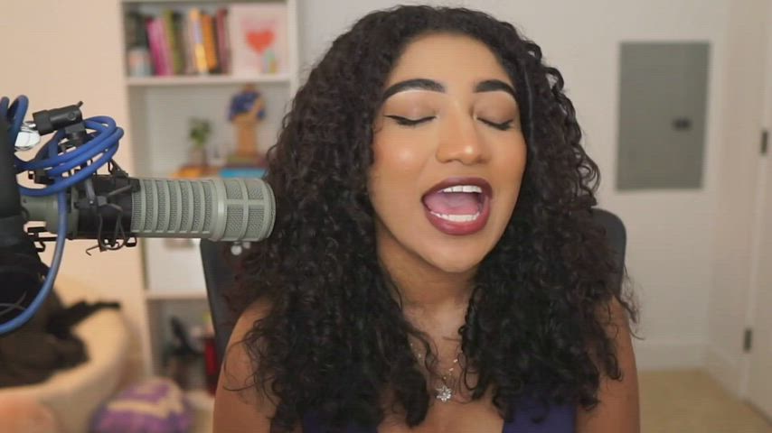 Cleavage Close Up Compilation gif