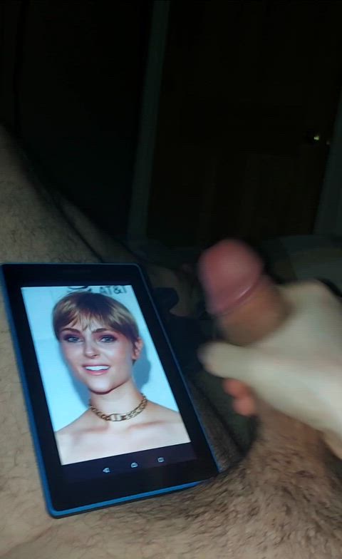 annasophia robb bwc big dick blonde celebrity cum cumshot short hair tribute gif