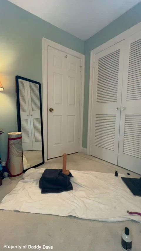 Let's get going Maddie. We need to continue your mandatory masturbation session.