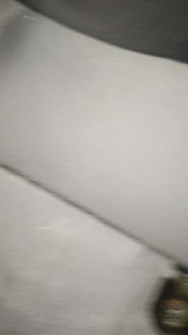 Peeing in the car again