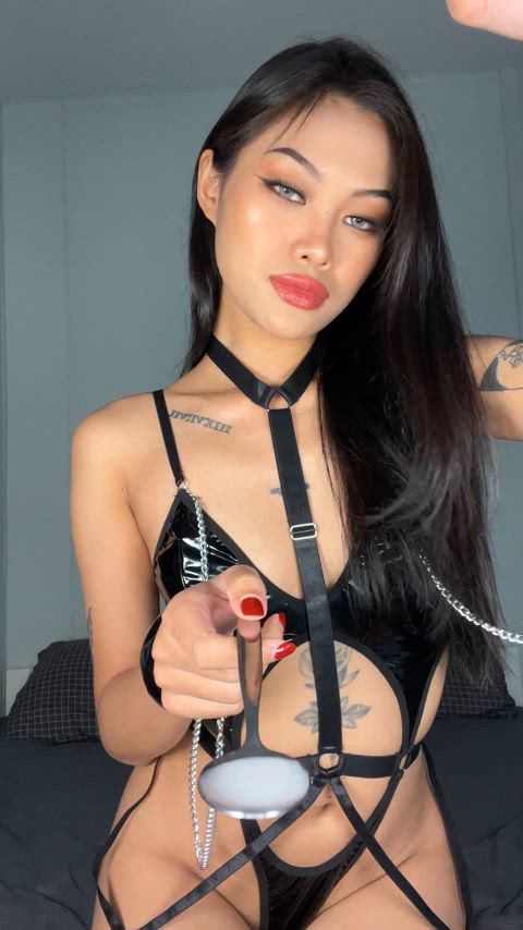 cum eating instructions fake cum cumslut gif