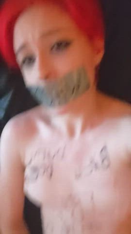 ftm humiliation masturbating gif
