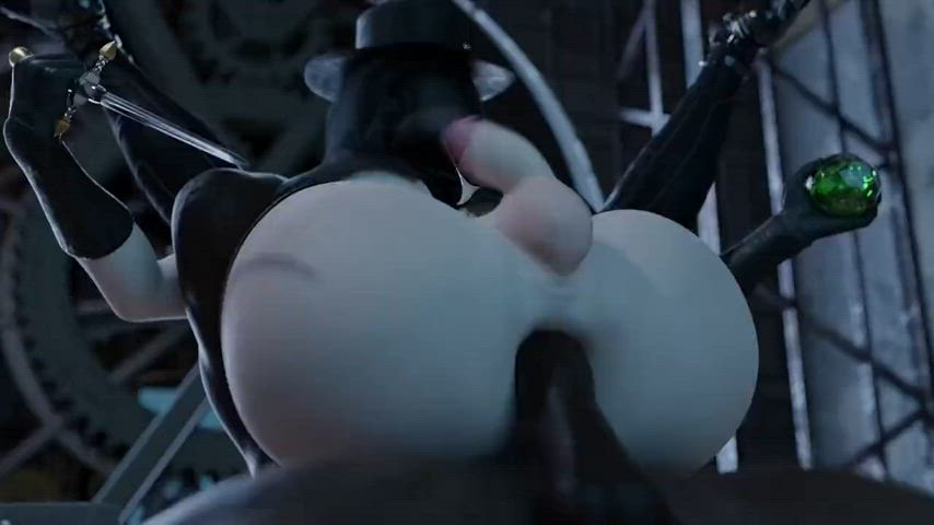 anal ass bbc big ass futanari girl dick interracial precum thick trans male-on-futa