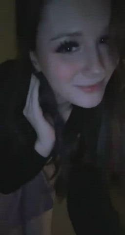 cock cute flashing surprise trans gif