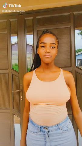 Big Tits Sideboob TikTok gif