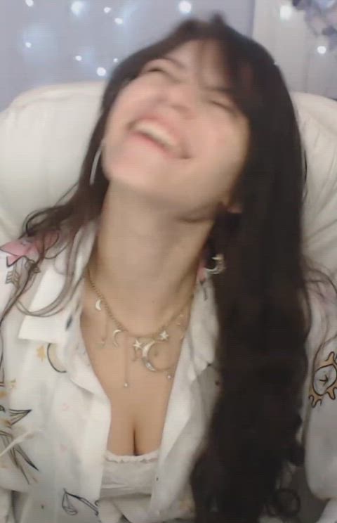 babe fetish kinky laughing sfw gif