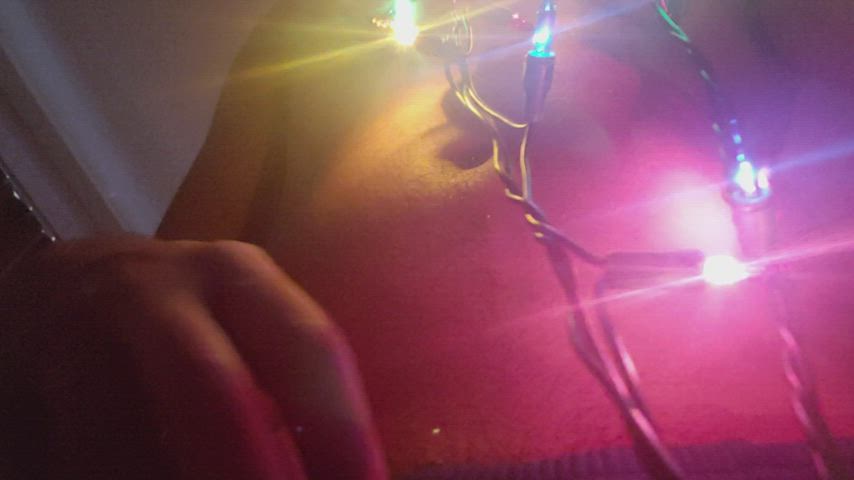 christmas jerk off thick cock gif