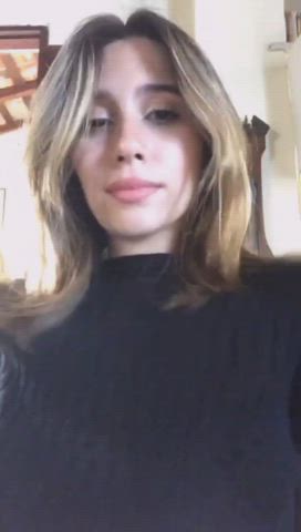 Big Tits Girlfriend Hotel gif
