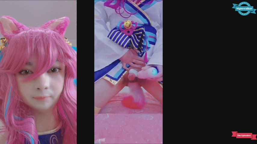 Cum Cumshot T-Girl Trans Webcam gif