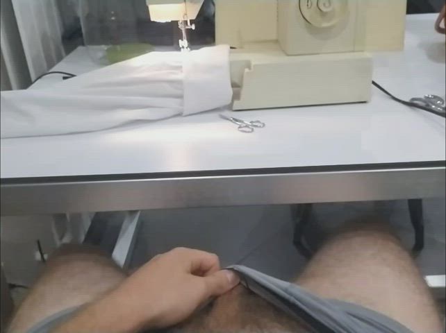 big dick cock cub foreskin gay hairy hairy cock male masturbation uncut gif