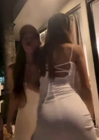 amateur ass lingerie gif