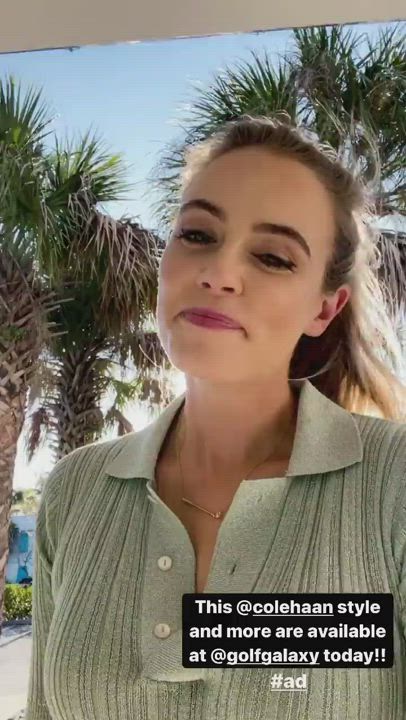 Bikini Blonde Outdoor gif