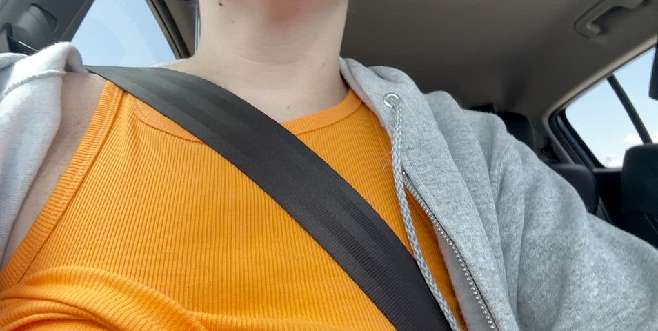 big tits boobs cute natural tits public saggy tits solo tanlines tits gif
