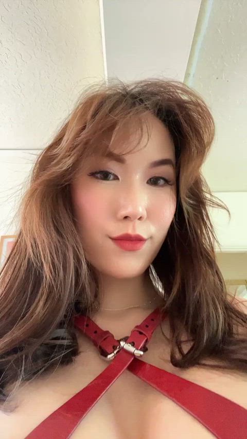 amateur asian domination dominatrix femdom nsfw strap on tease tits trailer asian-milf