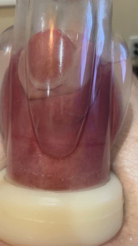 amateur big balls male masturbation gif