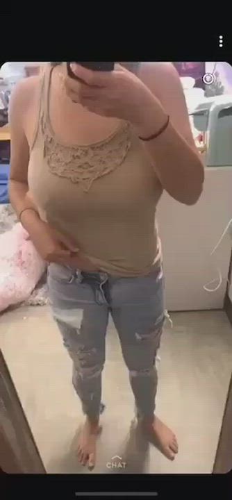 Drop in a mirror