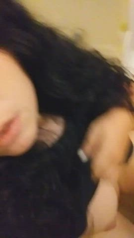 masturbating mom tits gif
