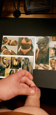 cleavage ebony smile tribute gif