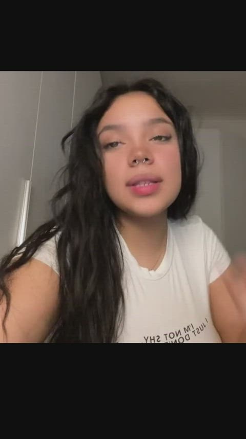 latina onlyfans seduction selfie tease teasing tiktok gif