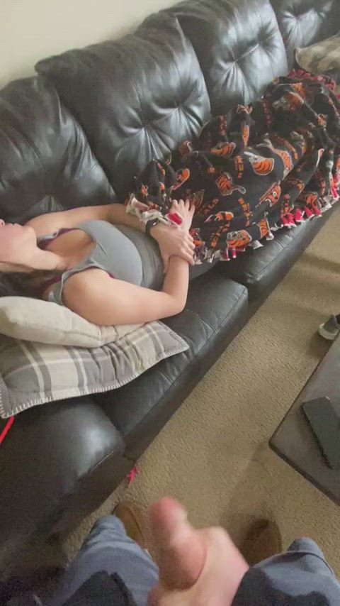 amateur big dick big tits cum cumshot cumshots homemade hotwife jerk off milf gif