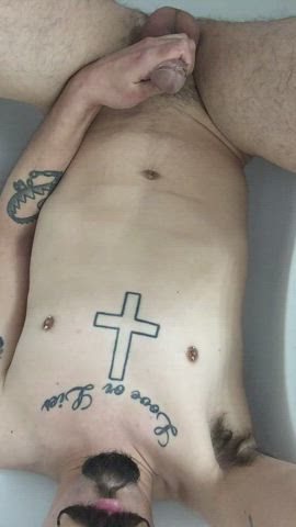 More piss in my face in the tub