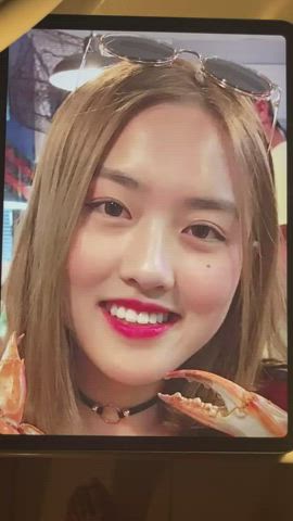 Cumtrib for this Asian girl, do you think she deserved it?