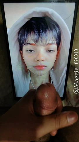 big dick celebrity cock cute face fuck facial hardcore jerk off nsfw tiktok gif