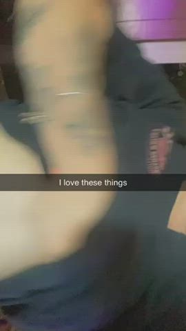 big tits nipple piercing toy curvy gif