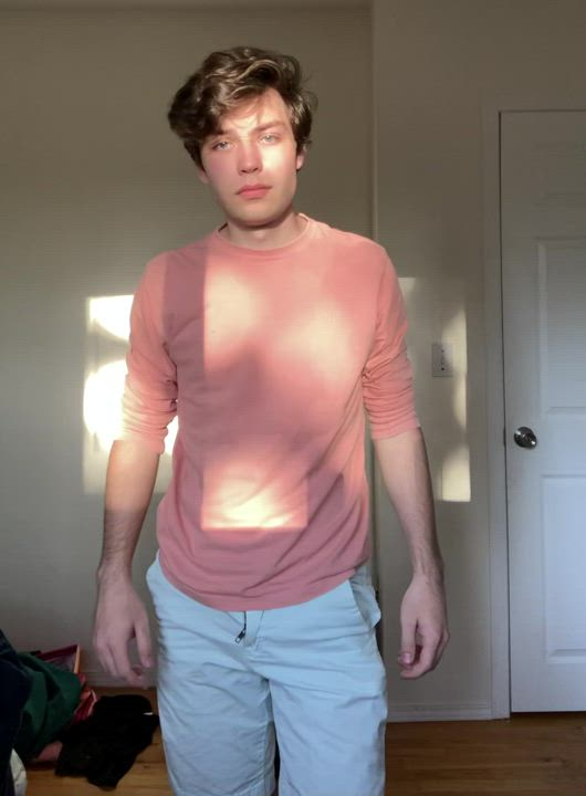 Want to see a cute guy strip? Then here, watch this - 20