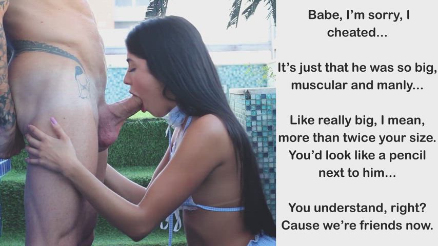 You can't blame her, can you?
