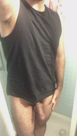 cock gay pissing gif