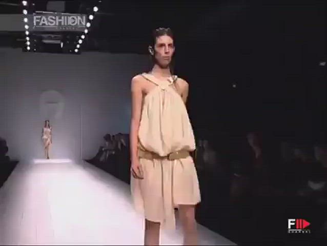Nipslip Tits Titty Drop Model gif