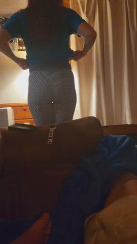 ass babe real couple gif