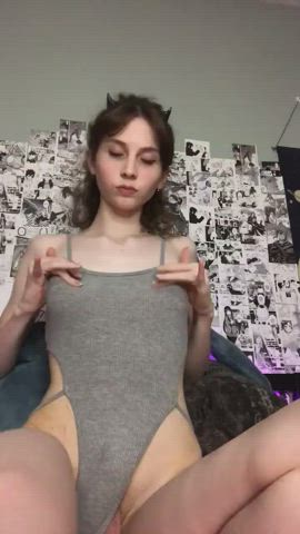 girl dick teen trans gif