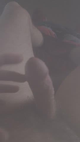 big dick cock edging masturbating gif