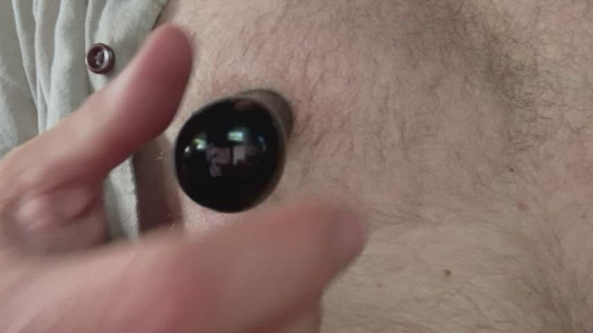 hairy male masturbation nipple play nipples solo gif