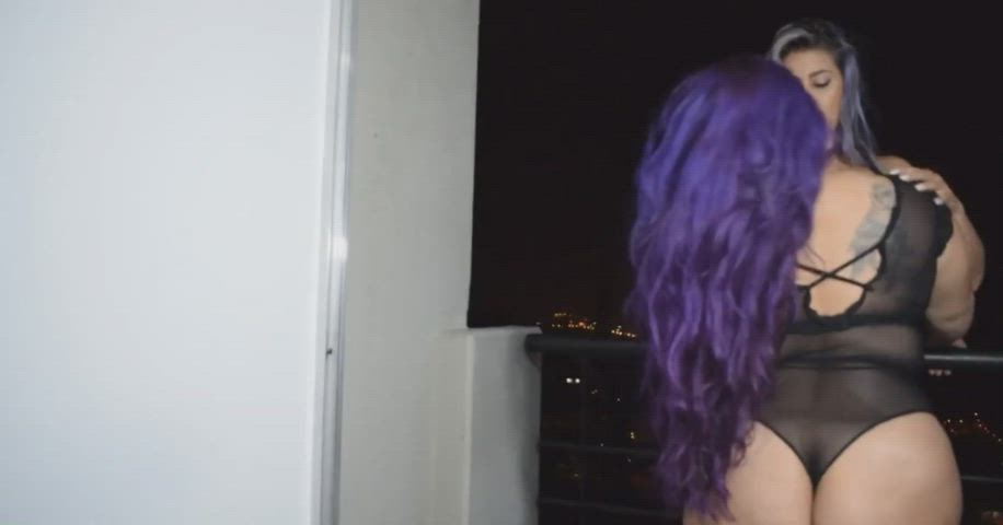 boobs lesbian orgasm gif