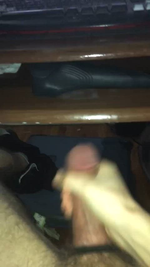 cock ring masturbating tribute gif