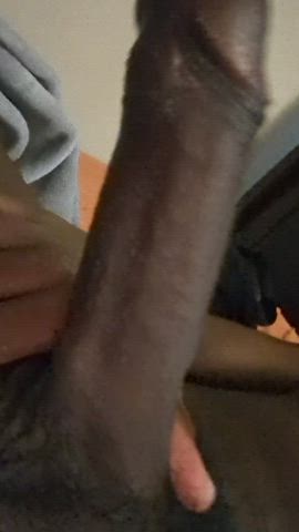 can't resist taking some big black cock